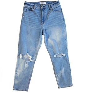 Abercrombie & Fitch high-rise The Mom jean Curve love size 6